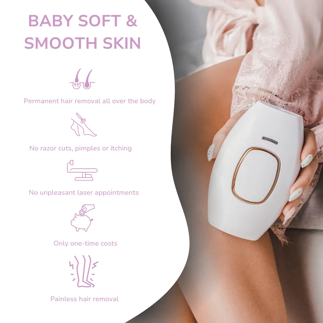 SilkGlow IPL™ Hair Removal Device