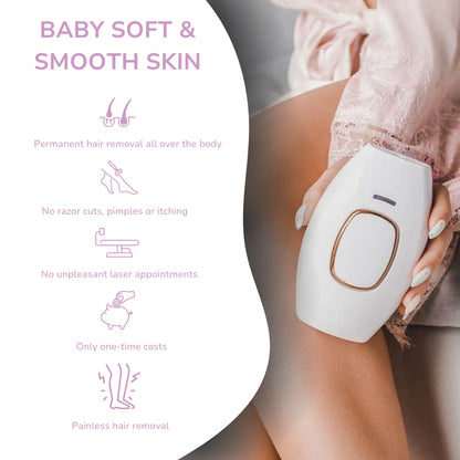 SilkGlow IPL™ Hair Removal Device