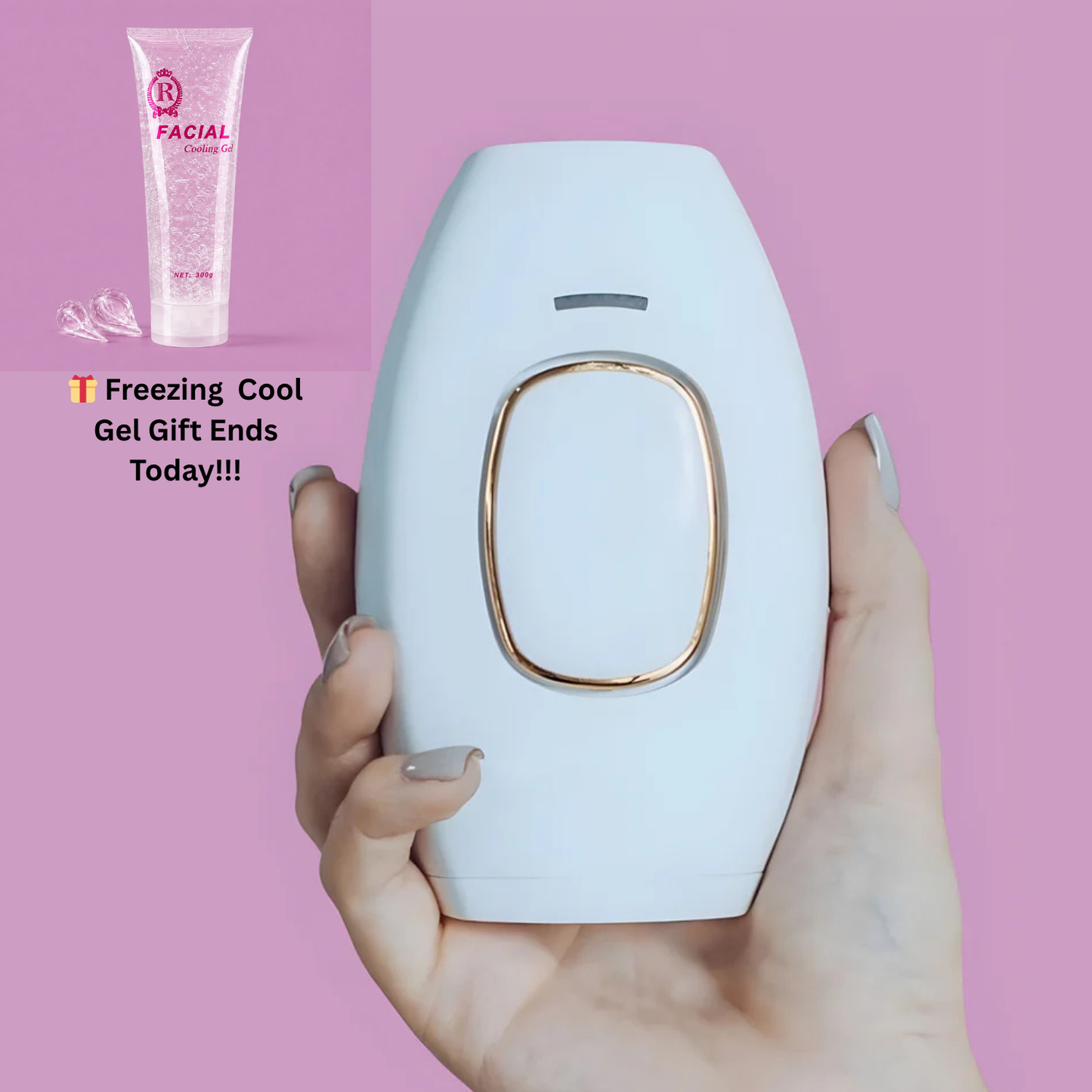 SilkGlow IPL™ Hair Removal Device