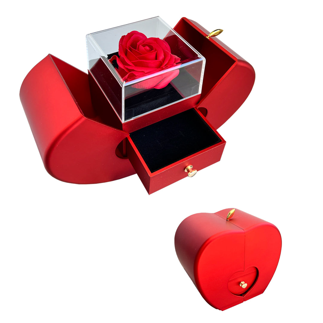 Charming Heart Necklace with Engraved Beads