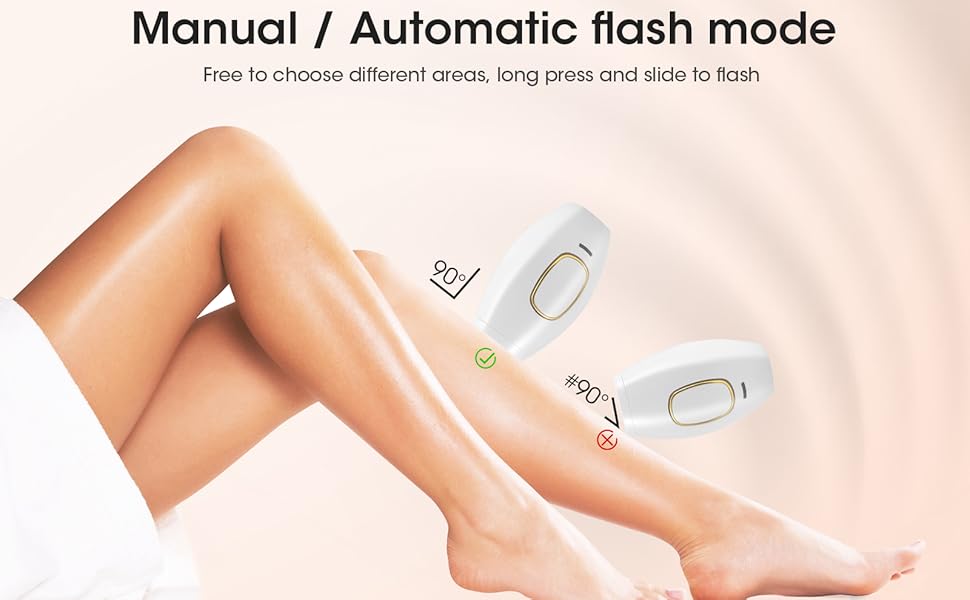 SilkGlow IPL™ Hair Removal Device