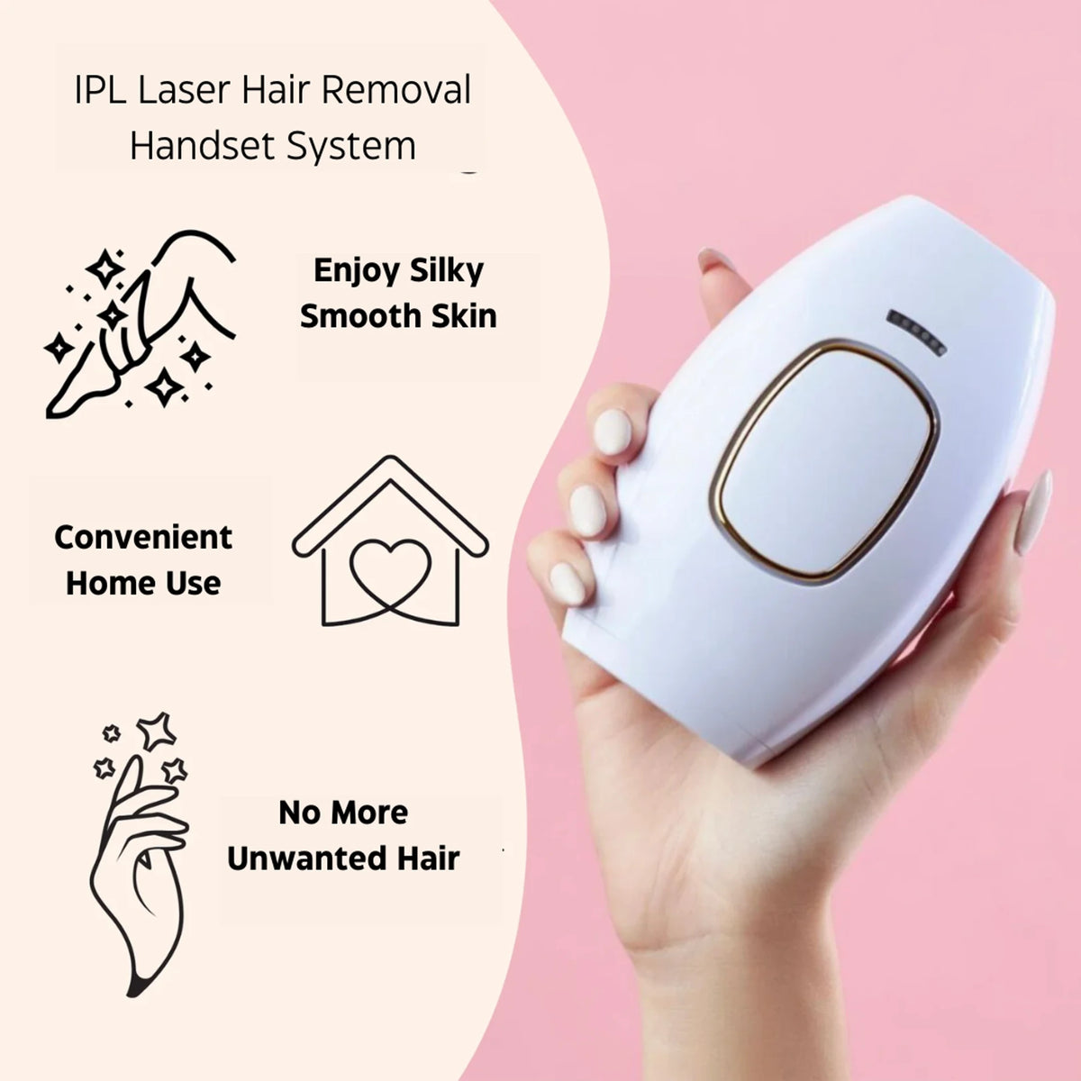 SilkGlow IPL™ Hair Removal Device